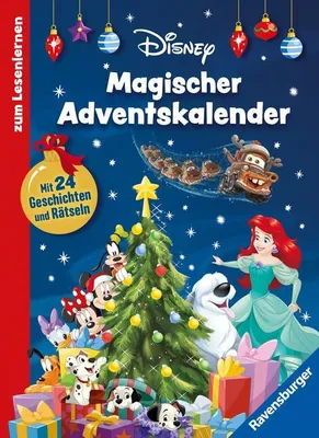 Produktbild von Disney: Magischer Adventskalender zum Lesenlernen