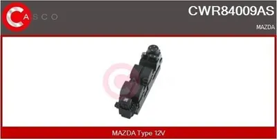 Produktbild von CASCO CWR84009AS Fensterheberschalter für MAZDA 6 Kombi (GH) Fensterheber Schalter