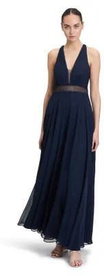Produktbild von Vera Mont Damen Abendkleid mit Spitze 46, Night Sky