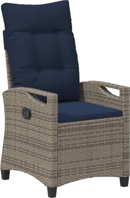 Obrázok produktu pre vidaXL Nastaviteľná záhradná stolička 56 x 60 x 112 cm, oceľ