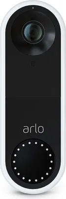 Produktbild von Arlo Video Doorbell, 1080P, 25% Größeres Sichtfeld, Bewegungsmelder, 2-Weg