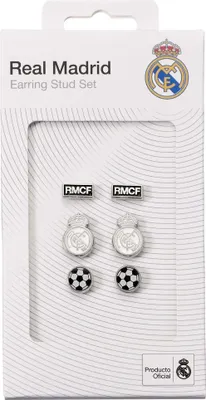 Immagine prodotto di Set di orecchini Real Madrid - 3 paia di accessori alla moda