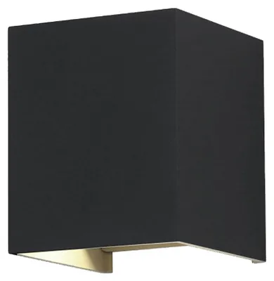 Produktbild von LED Wandleuchte, Up & Down, Lichtkegel einstellbar, L 10 cm