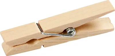 Produktbild von Creativ Company Wäscheklammern, L: 48 mm, B: 6 mm, 50 Stück 1 Box