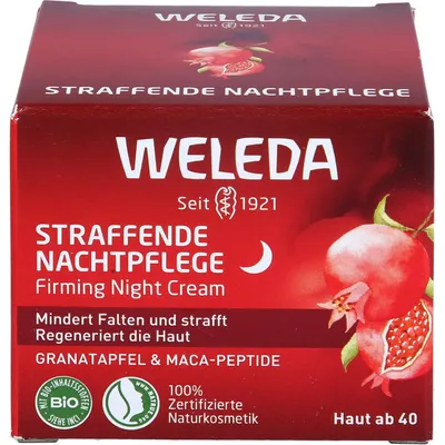 Obrázok produktu pre Weleda Spevňujúca nočná starostlivosť Granátové jablko a Maca 40 ml