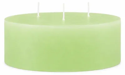 Produktbild von 3-Docht Kerze Gentlemay Grün 75 x Ø 150 mm, 1 Stück