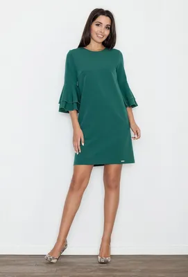 Produktbild von Figl Formelle Frauenkleider Lurvudd M564 grün L