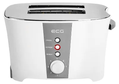 Produktbild von ECG ST 818 Toaster 2 Scheibe(n) Grau, Edelstahl 800 W