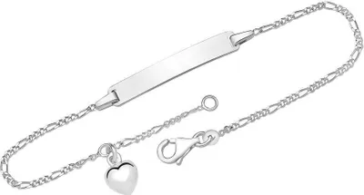 Produktbild von Unique Armband 925 Silber Herzanhänger ID1012