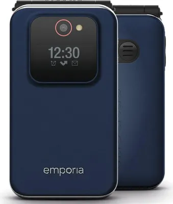 Produktbild von Emporia emporiaJOY, Klappgehäuse, Single SIM, 7,11 cm (2.8"), 2 MP, 1300 mAh, Blau
