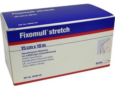 Productafbeelding van Fixomull elastische verbandrol, 15 cm x 10 meter