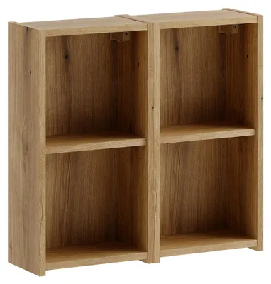 Produktbild von Badezimmer Hängeregal mit 60 cm Breite in Eiche - NEWPORT-56-EVOKE
