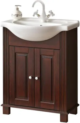 Zdjęcie produktu dla Szafka pod umywalkę RETRO 864 65 cm brązowa