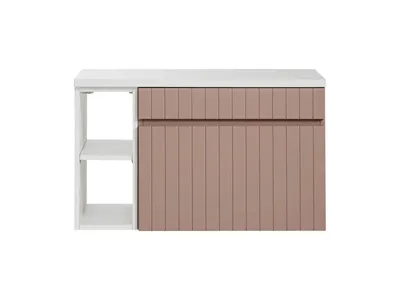 Zdjęcie produktu dla Zestaw mebli łazienkowych 80 cm - nowoczesny design i funkcjonalność