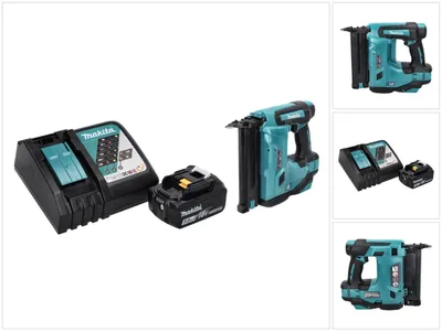 Produktbild von Makita DBN 500 RT1 Akku Stauchkopfnagler 18 V 15-50 mm + 1x Akku 5,0 Ah + Ladegerät