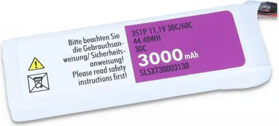 Produktbild von Krick LiPo Akku 11,1V 3000 mAh 30C XT60 Stecker