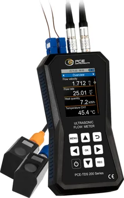 Produktbild von PCE Instruments Ultraschall-Durchflussmessgerät PCE-TDS 200+ S