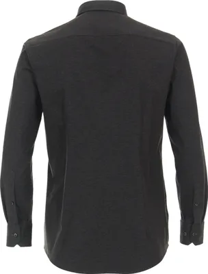 Produktbild von Venti - Modern Fit - Herren Langarm Hemd Jerseyflex (123963800), Größe:41, Farbe:Anthrazit (750)