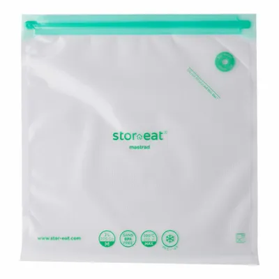 Image de Mastrad Smart Sacs sous vide taille M, Sacs sous vide, Sacs fraîcheur, 10 pièces, 3 L, F93863
