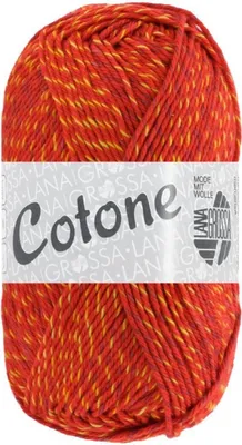 A ball of yarn with a label.