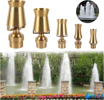 Produktbild von Mehrdirektionaler Gartenbrunnenkopf mit 1/2", 3/4", 1", 1,5" und 2" Innen- und Außengewinde