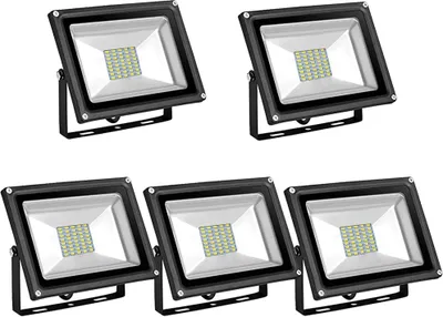 Obrázek produktu pro Greenmigo 5x 30W LED reflektor Reflektor Reflektor SMD lampa Reflektor Teplá bílá světla Venkovní osvětlení Nástěnný reflektor Vodotěsný IP65