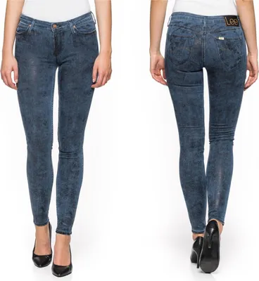 Produktbild von LEE, Damen Jeanshose, Skinny fit, SKIN TO SKIN, W25 L33, Blau, Jeans, baggyjeans, buggy