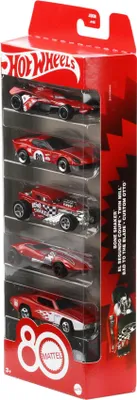 Obrázok produktu pre Hot Wheels JGK08, Súprava vozidla, 3 rok / roky, Plast, Kov, Červená, Biela
