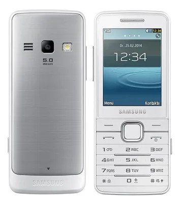 Obrázok produktu pre Samsung GT-S5611 White Dual Sim MP3 UKW Radio Kamera Bluetooth microSD Tasten Handy