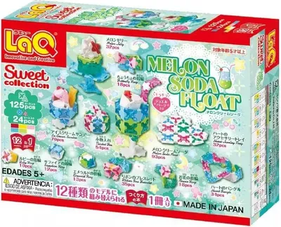 Productafbeelding van LaQ educatieve set "Sweet Collection" - Meloenlimonade