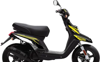Zdjęcie produktu dla Zestaw żółtych naklejek graficznych Stage6 do pojazdów Yamaha Bws po 2004 r
