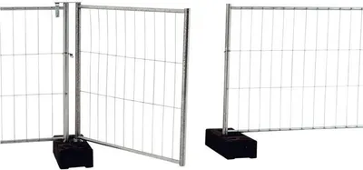 Produktbild von Schake Mobilzaun Standard Torelement 1,2x1,2m