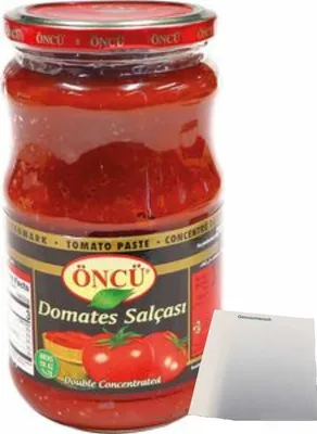 Produktbild von Öncü Tomatenmark (370g Glas) + usy Block