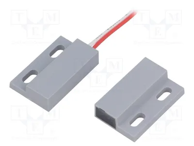 Obrázok produktu pre 1x Reed-Kontaktový spínač: 70W. Pripojenie: kábel. Reed-relé: 29x18,8x6,9 mm