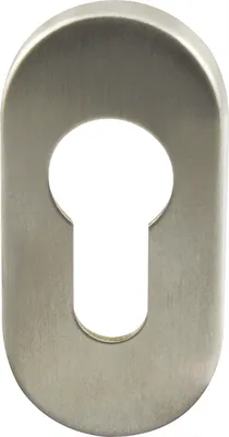 Produktbild von Marchesi Zylinderrosette PZ 62x32x10mm Abdeckung DIN18273 Edelstahl matt