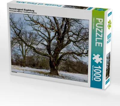 Produktbild von Calvendo Herrenkrugpark Magdeburg 1000 Teile Puzzle quer 640x480mm, Schrader Ulrich; 7456827