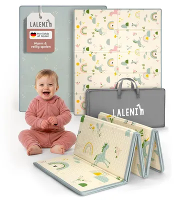 Immagine prodotto di Tappetino da gioco pieghevole e impermeabile per bambini, dimensioni 150 x 180 cm
