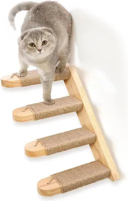 Produktbild von Kletterwand für Katzen - Katzenklammern - Klettergerüst für Katzen - Krabbaufbau für Katzen