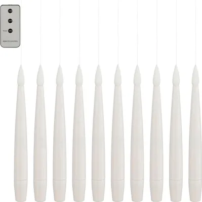 Obrázek produktu pro Luca Lightning LED svíčky s časovačem 15 cm 10 ks.