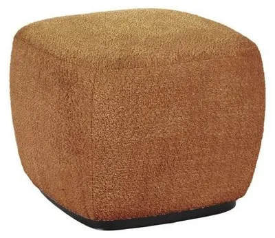 Produktbild von Pomax Porterville Hocker, Gelb, L 51 x B 51 x H 41 cm