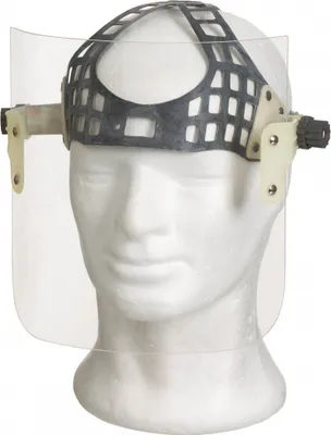 Produktbild von MFH Original CZ/SK Schutzschild, klein, transparent, neuwertig, gebogenes Schild