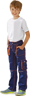 Immagine prodotto di Taglia 158/164 Bambini Planam Junior pantaloni arancione navy modello 6111