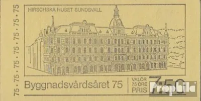 Produktbild von Briefmarken Schweden 1974 Mi MH50 (kompl.Ausg.) postfrisch Denkmalschutz
