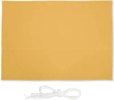 Image de Voile d'ombrage rectangulaire jaune