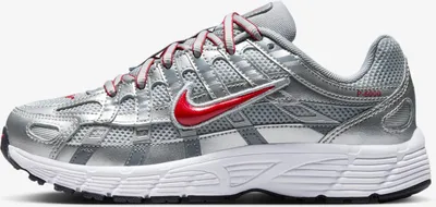 Produktbild von Nike P-6000 "Metalic Silver Cool Red" Rot, Größe: 38