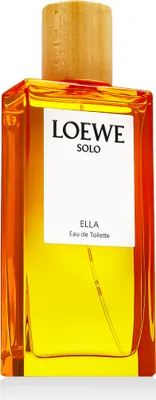 A bottle of Loewe Solo Ella Eau de Toilette for women.
