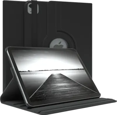 Produktbild von EAZY CASE - Tablet Hülle für Apple iPad Air 11 (2024) Schutzhülle, Tablet Case 360° drehbar in Schwarz