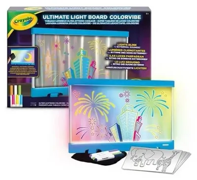 Obrázok produktu pre LED tabuľa na kreslenie + 10 fixiek CRAYOLA