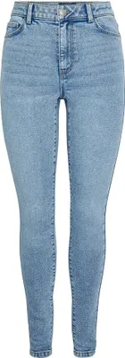 Produktbild von Pieces Dana Skinny Fit Lb302 Hochtaillierte Jeans Blau XL / 32 Frau Blau XL