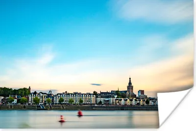 Produktbild von MuchoWow® Poster Nijmegen - Skyline - Sommer 90x60 cm - Schlafzimmer